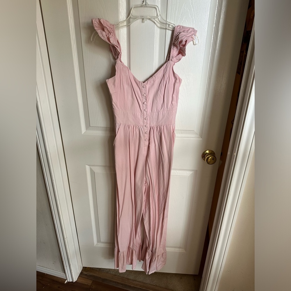 Pink jumpsuit